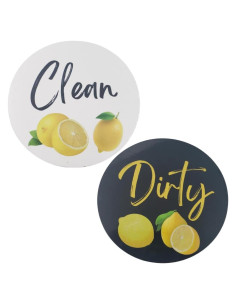 Imán de Lavavajillas Limpio Sucio Pretty Inappropriate 8.89 cm