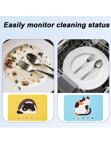 2 Piezas Imán Magnético de Lavavajillas Limpio Sucio Gosknor