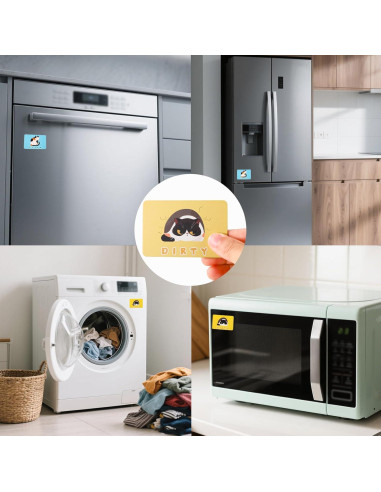 2 Piezas Imán Magnético de Lavavajillas Limpio Sucio Gosknor