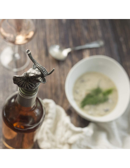 Vertedor de Vino TXOKO de Acero Inoxidable - Aerador y Decantador