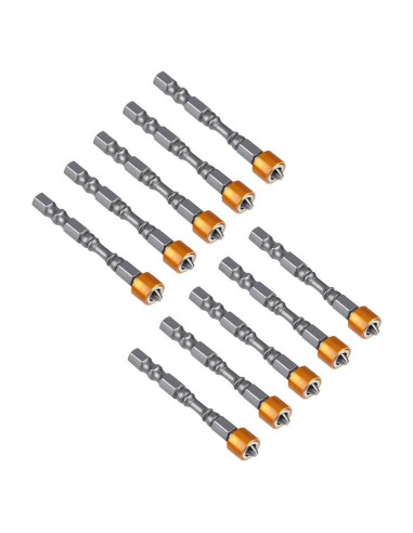 10 Puntas Magnéticas PH2 Eujgoov para Destornillador de Pladur