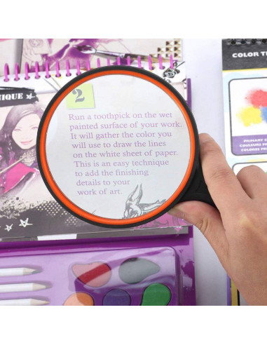 Lupa de Mano Rongon 10X 100mm Irrompible Paquete de 2