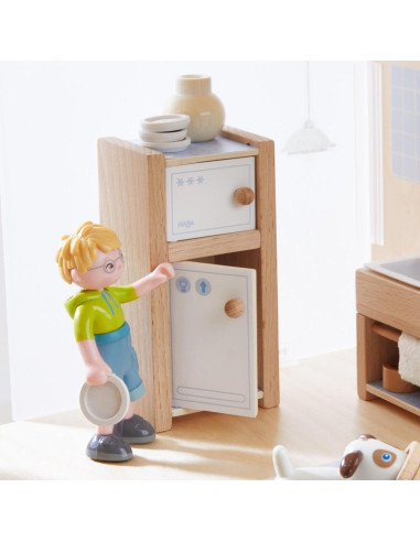 Conjunto de Cocina HABA para Muñecas - Madera 17.6x7x31.6 cm
