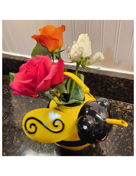 Regadera de Metal FJJBSD en Forma de Abeja 1.89L Multicolor