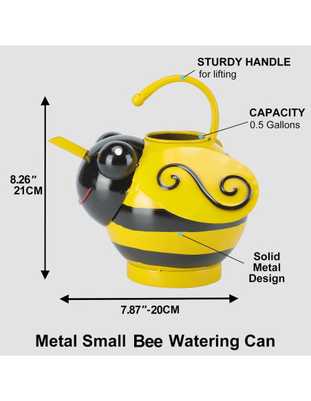 Regadera de Metal FJJBSD en Forma de Abeja 1.89L Multicolor