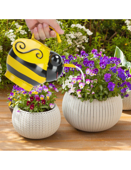 Regadera de Metal FJJBSD en Forma de Abeja 1.89L Multicolor