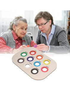 Tablero Clasificador de Colores de Madera Demeras 39x27cm 2