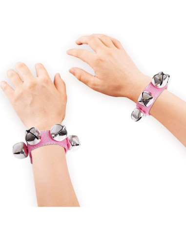 Campanas de Jingle Bells Augshy 24 Piezas Multicolor