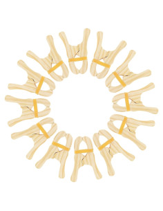 12 Clips de Madera para Juego Montessori y Waldorf - 363g