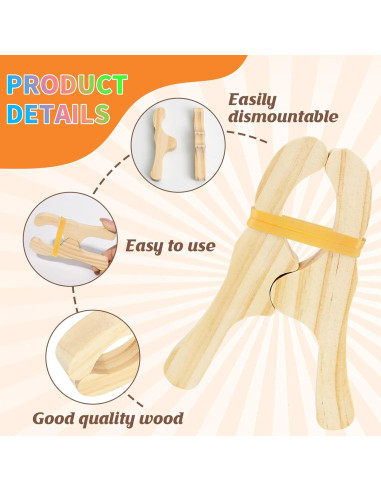 12 Clips de Madera para Juego Montessori y Waldorf - 363g