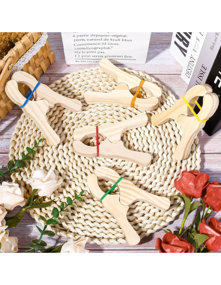 12 Clips de Madera para Juego Montessori y Waldorf - 363g