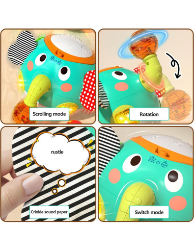 Juguete Sensorial Montessori WIIBAAHO Elefante 0.73 kg