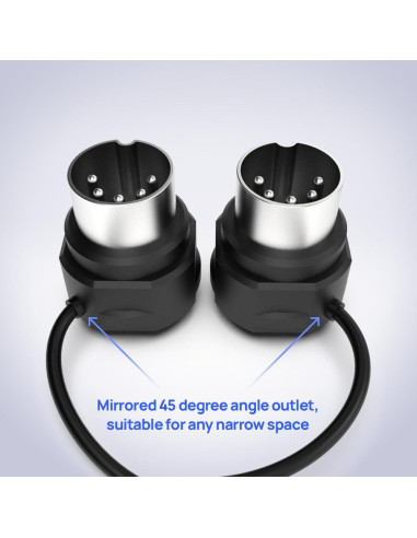 CME Cable MIDI 4-Pack 2FT (60cm) 5-pin DIN Ultra-Fino