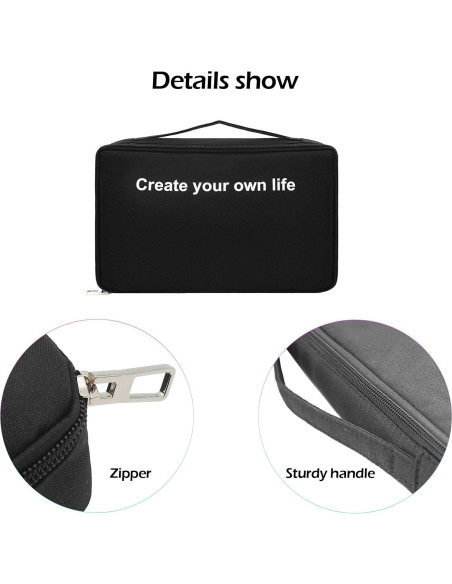 Funda para Teclado MIDI Hoerev Bolsa de Viaje 33x18x5cm Negro