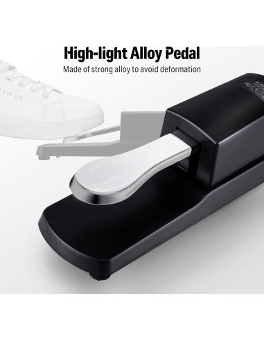 Pedal de Sostenido Donner DSP-001 para Teclado y Piano Digital