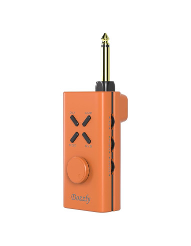 Amplificador de Auriculares Dozzly MS-8 Naranja con 18 Efectos