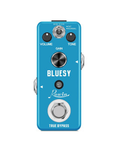 Pedal de Efecto de Guitarra Rowin Bluesy Vintage 9V