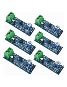 Módulo Amplificador de Audio LM386 QEBIDUM 6 Pcs 5V-12V