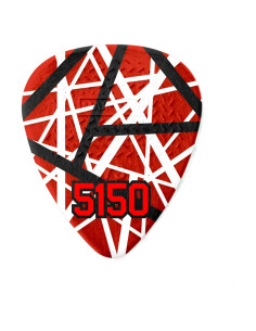 Púas de Guitarra Jim Dunlop EVHP08 0.60mm Nylon Multicolor