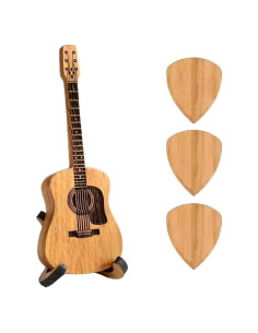 Caja de Pua de Guitarra de Madera GOKTRO - 3 Piezas