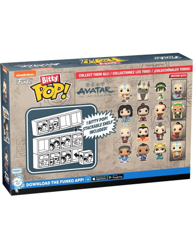 Funko Bitty POP! Avatar: El Último Maestro Aire - 4 Figuras 2.2 cm