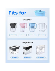 Filtro de Agua Alcalino Waterdrop WD-DF-AL-A 1 Cuenta 198g 2