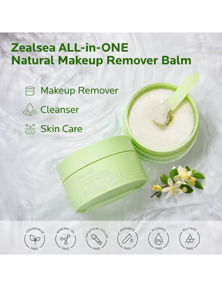 Bálsamo Desmaquillante ZealSea 99.22 g - Limpiador Facial Suave Bálsamo Desmaquillante ZealSea 99.22 g - Limpiador Facial Suave