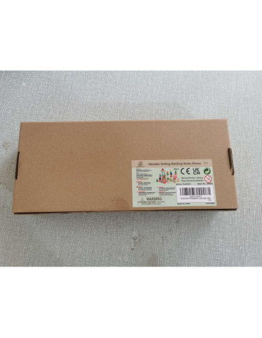 Juego de Bloques de Madera 48 PCS Montessori WOODENFUN