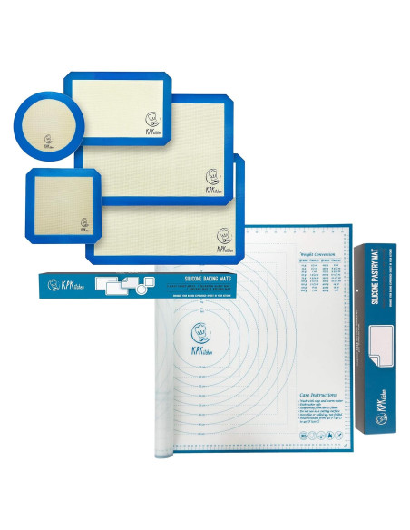 Juego de Tapetes de Silicona KPKitchen Set 5 Piezas Grande