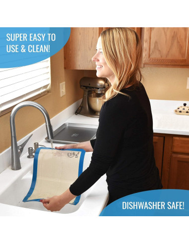 Juego de Tapetes de Silicona KPKitchen Set 5 Piezas Grande