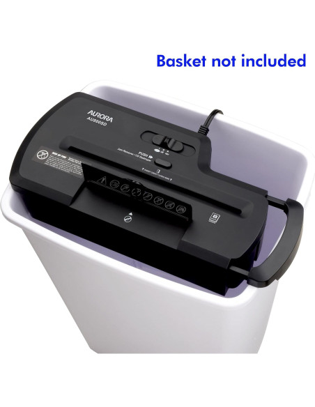 Desgarrador de papel Aurora AU800SD corte en tiras 8 hojas