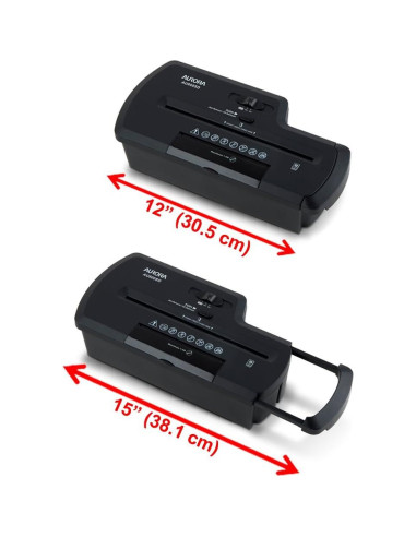 Desgarrador de papel Aurora AU800SD corte en tiras 8 hojas