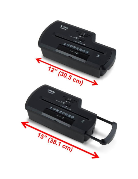 Desgarrador de papel Aurora AU800SD corte en tiras 8 hojas