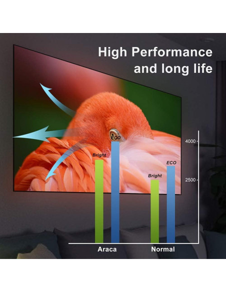 Lámpara Proyector Araca 5J.JEE05.001 para BenQ 3500h