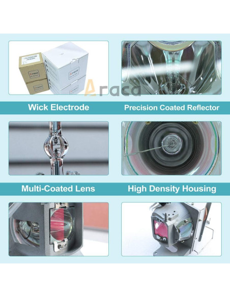 Lámpara Proyector Araca 5J.JEE05.001 para BenQ 3500h