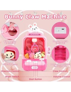 Mini Máquina de Garras Rmischolar con Luces LED y Sonido 2