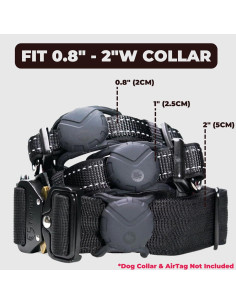 Soporte de Collar de Perro Fossa para Air Tag Grado Militar 2