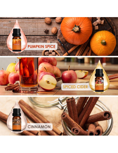 Juego de Aceites Aromáticos ARVIDSSON Otoño 6x10ml