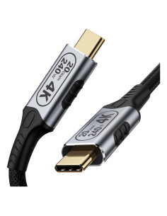 Cable USB-C a USB-C 0.24m BAWIOFIAU 20Gbps 4K 240W PD