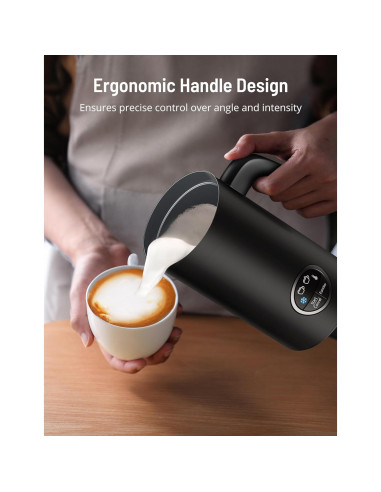 Espumador de Leche Eléctrico Airyoyo AY-MF005 4-en-1 300ml