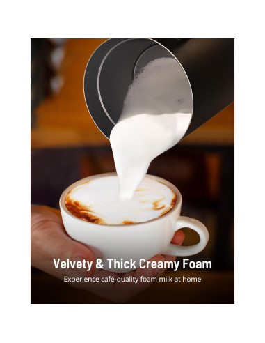 Espumador de Leche Eléctrico Airyoyo AY-MF005 4-en-1 300ml