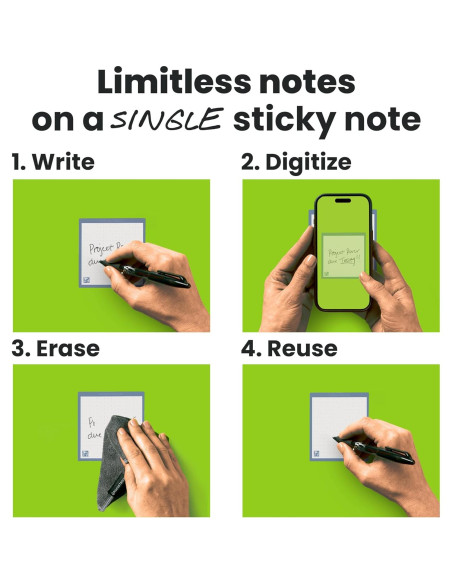 Notas Adhesivas Reutilizables Rocketbook Multicolores 10.41cm