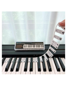 Guía de Notas de Piano BEATBIT para Principiantes 88 Teclas