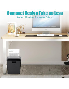 Destructora de papel Idealforce S607 8 hojas 1.89 kg 2