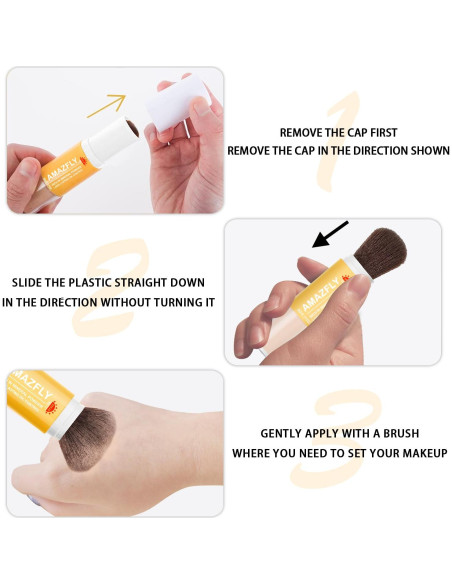 Polvo Mineral Solar SPF 35 Gadmlury 5.1g Acabado Mate