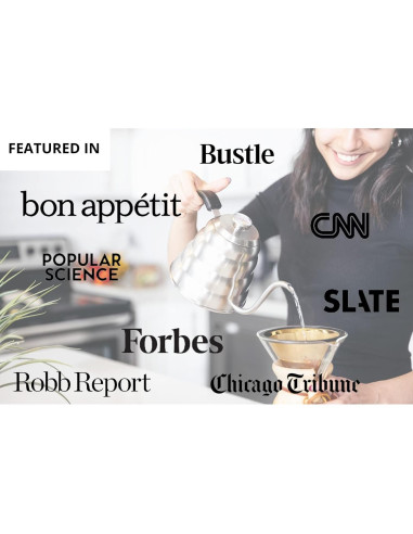 Hervidor Cuello de Cisne Barista Warrior 1.2L Cobre con Termómetro