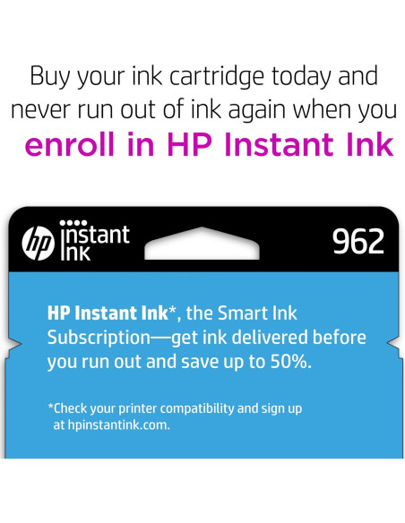 Cartucho de Tinta Cian HP 962 | Alta Calidad | 700 Páginas