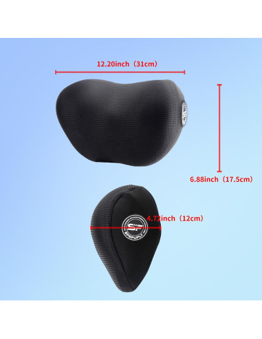 Almohada de Cuello Ergonómica SPRFUFLY 2 Paquete Espuma Memoria