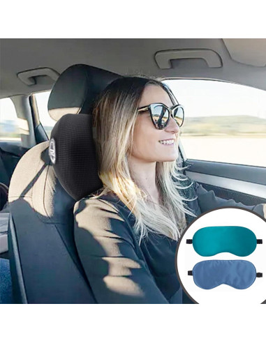 Almohada de Cuello Ergonómica SPRFUFLY 2 Paquete Espuma Memoria