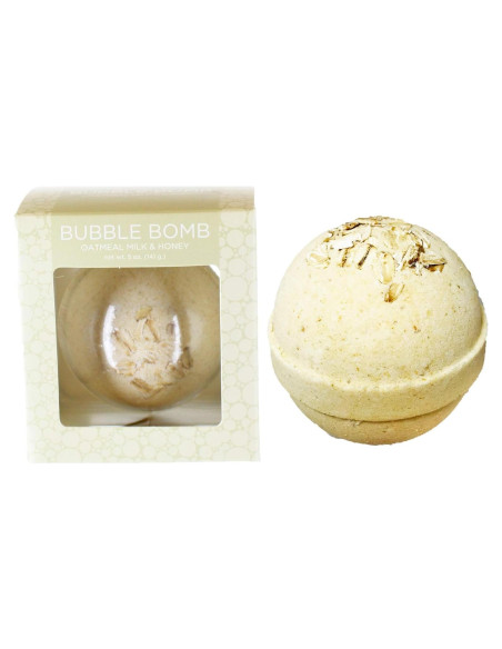 Bomba de Baño Espumosa Dos Hermanas - Avena, Leche y Miel 140g